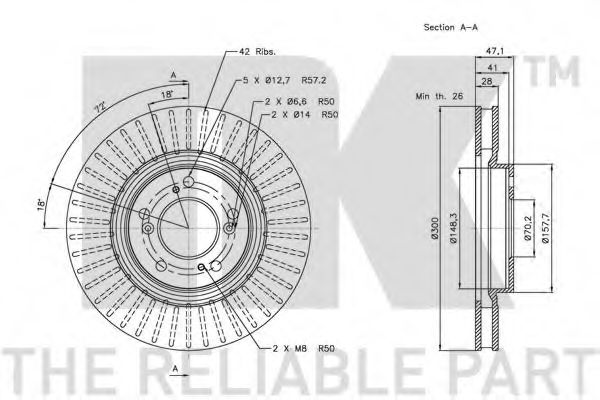 Disc frana 1