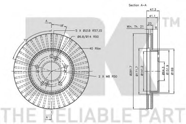Disc frana 2
