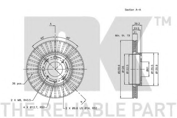 Disc frana 2