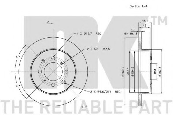 Disc frana 2
