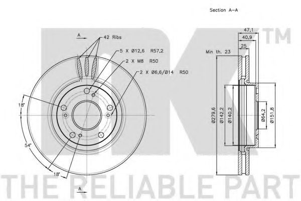 Disc frana 2