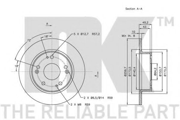 Disc frana 2