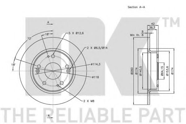 Disc frana 2