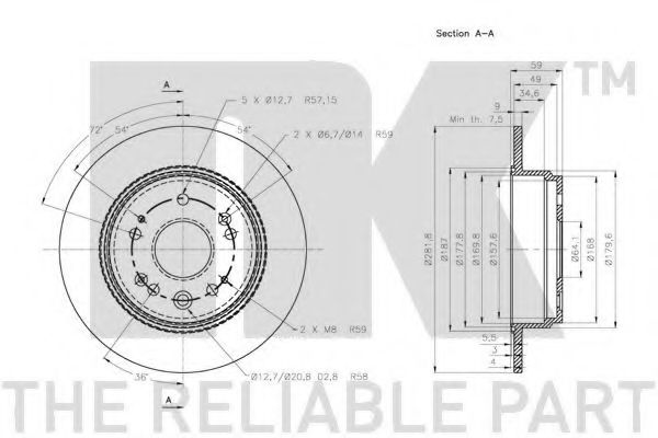 Disc frana 2