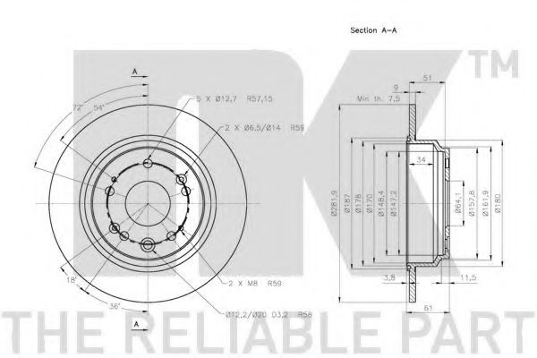 Disc frana 2