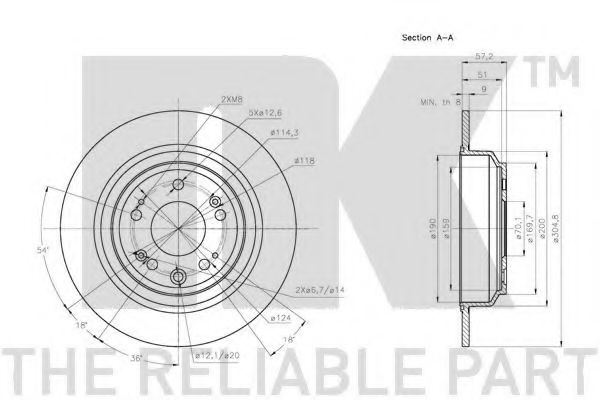 Disc frana 2