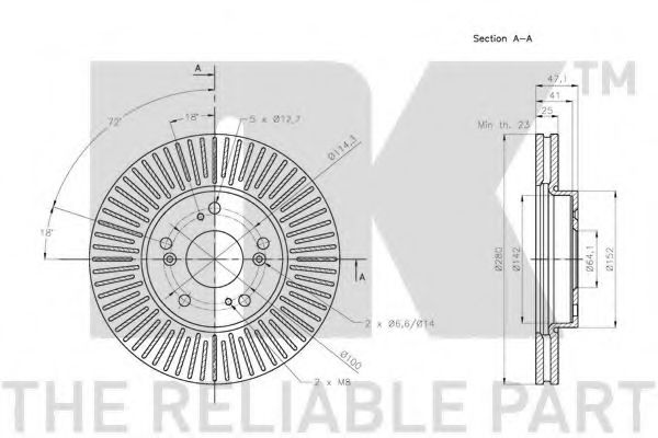 Disc frana 2
