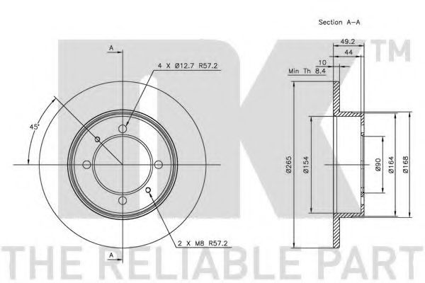 Disc frana 1