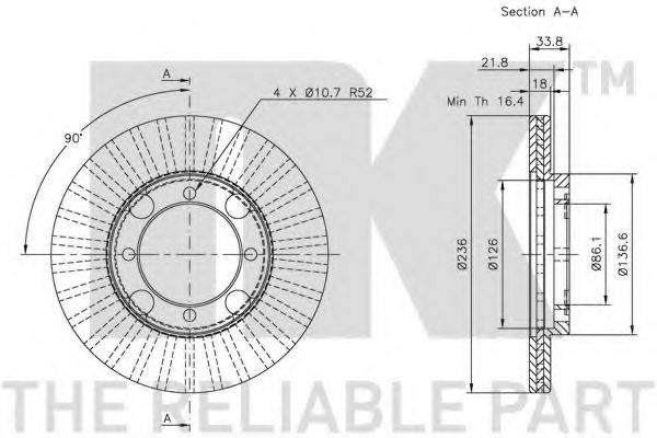 Disc frana 1