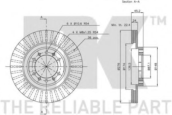 Disc frana 2