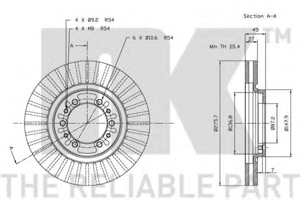 Disc frana 1