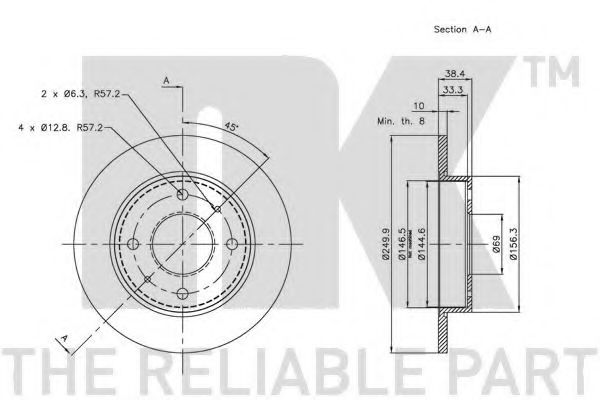 Disc frana 2