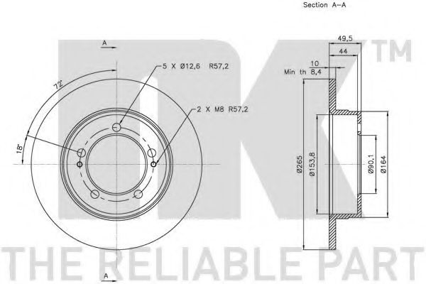 Disc frana 1