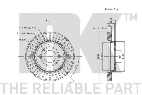 Disc frana 1