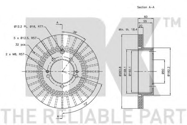 Disc frana 2