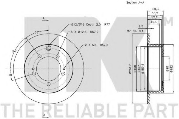 Disc frana 1