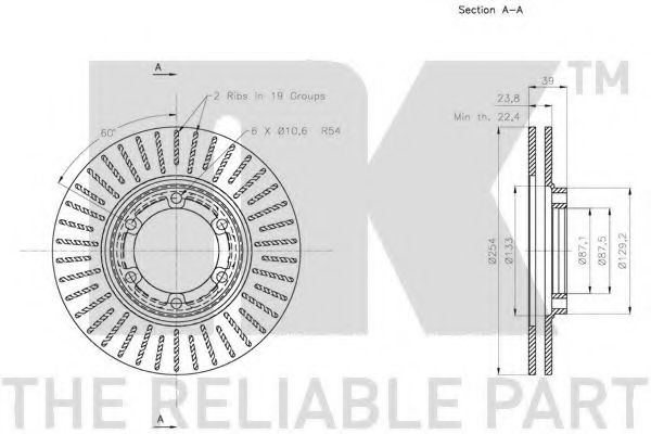 Disc frana 1