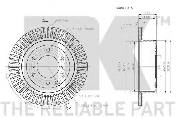 Disc frana 2