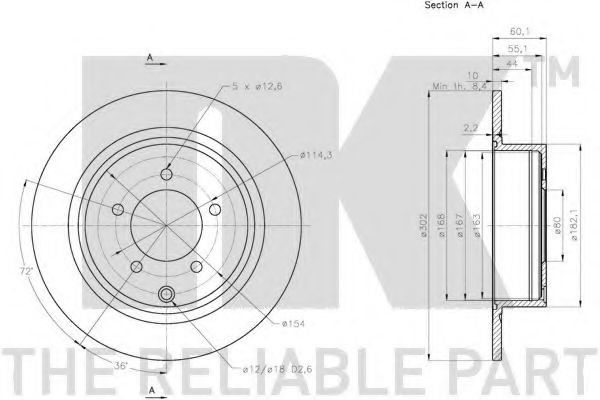 Disc frana 2