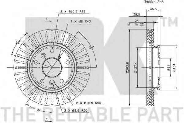 Disc frana 1