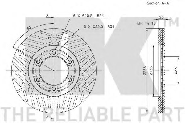 Disc frana 1