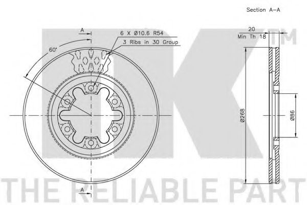 Disc frana 1