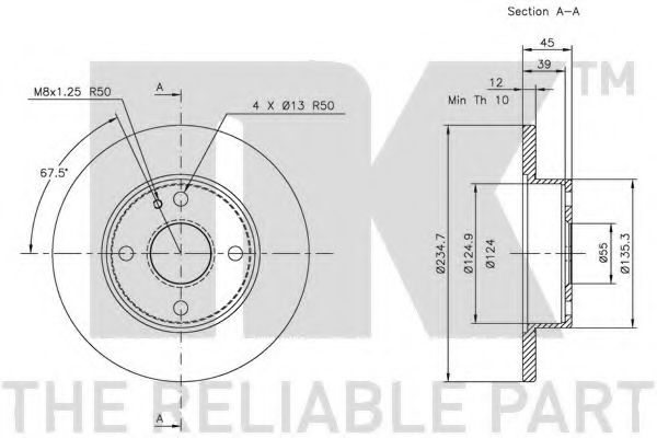 Disc frana 1
