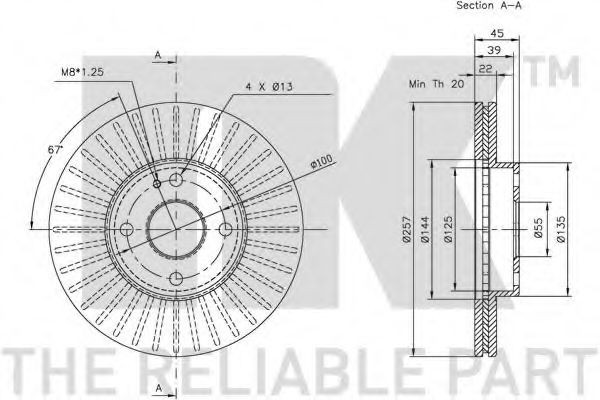 Disc frana 1
