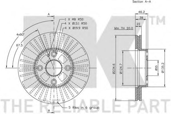 Disc frana 2
