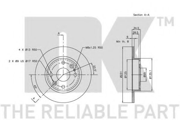 Disc frana 1