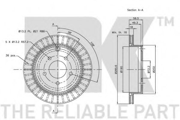 Disc frana 1