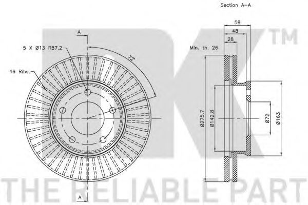 Disc frana 1