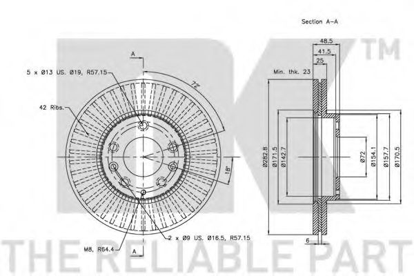 Disc frana 2