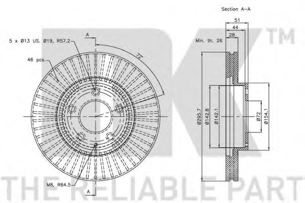 Disc frana 1