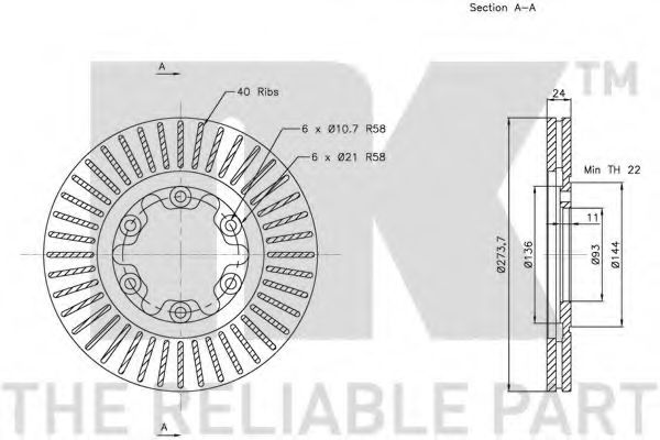 Disc frana 1