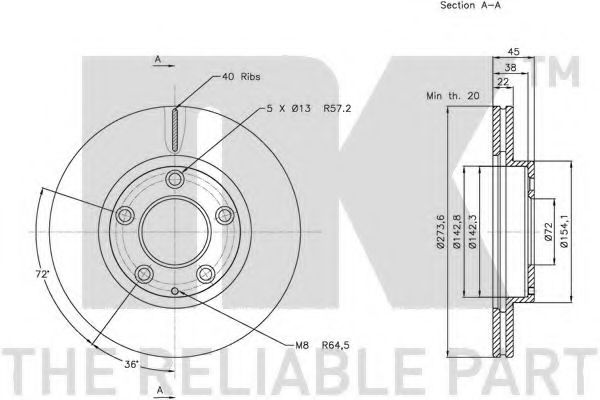 Disc frana 1