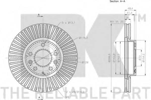 Disc frana 2