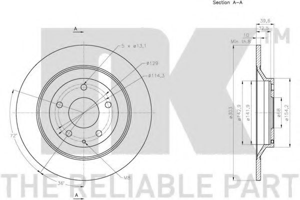 Disc frana 2