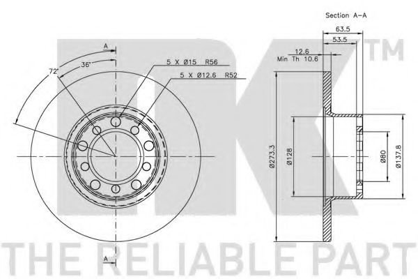 Disc frana 1