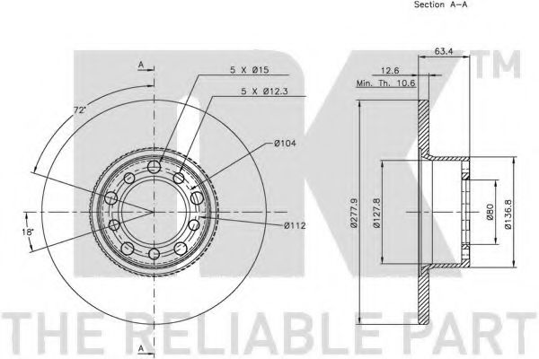 Disc frana 1