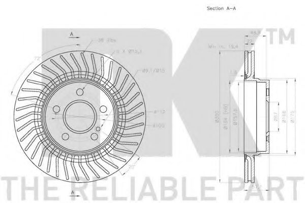 Disc frana 1
