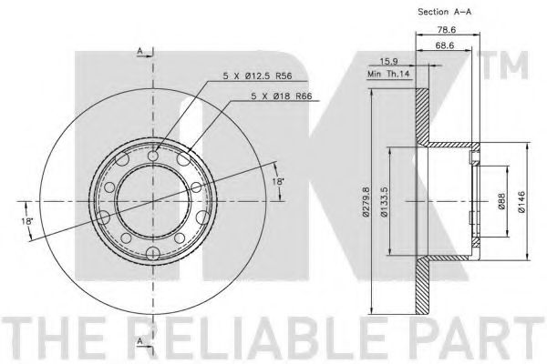 Disc frana 1