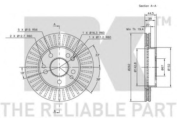 Disc frana 2