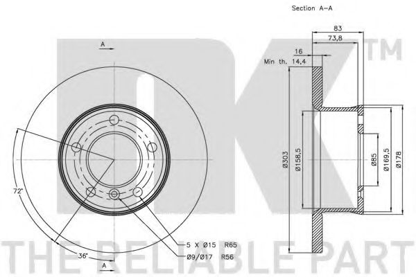 Disc frana 1