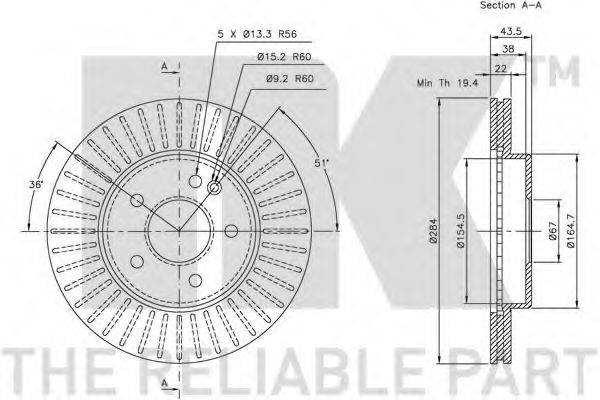 Disc frana 2