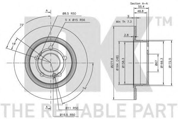 Disc frana 1