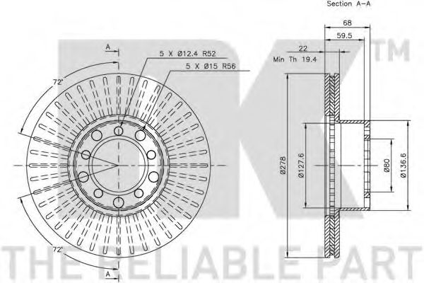 Disc frana 1