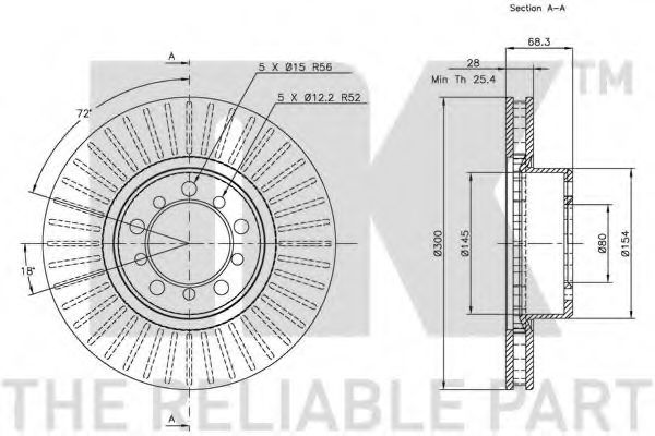 Disc frana 1