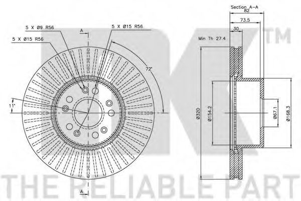 Disc frana 1