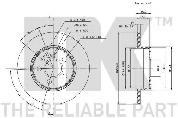 Disc frana 1